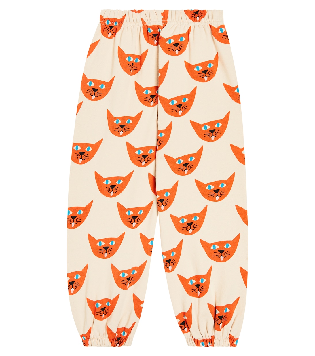 Cat cotton jersey sweatpants | Jellymallow