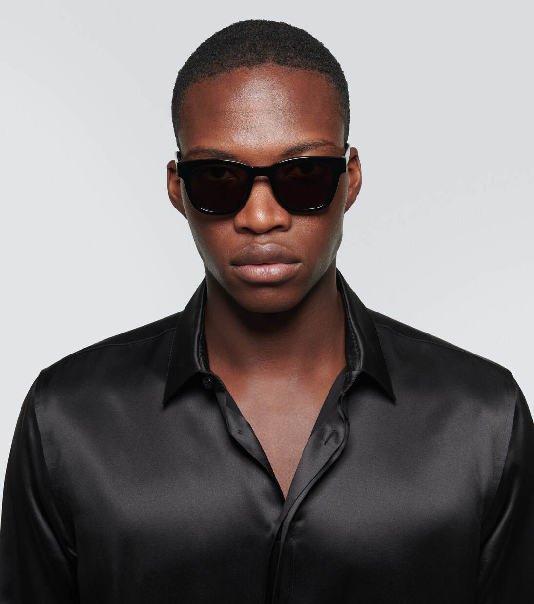 SL M124 square sunglasses | Saint Laurent