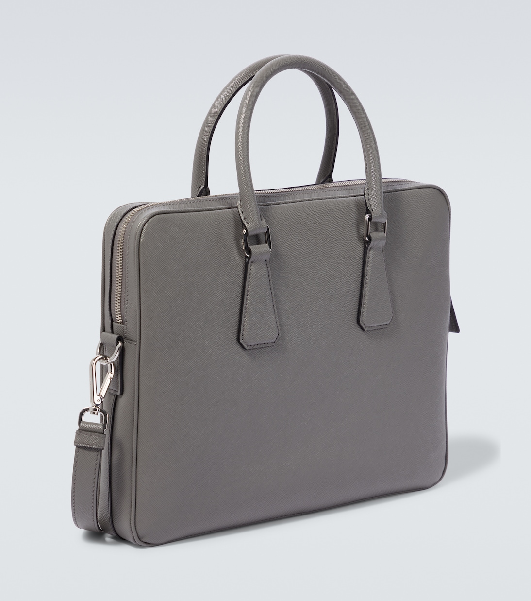 Saffiano leather briefcase | Prada