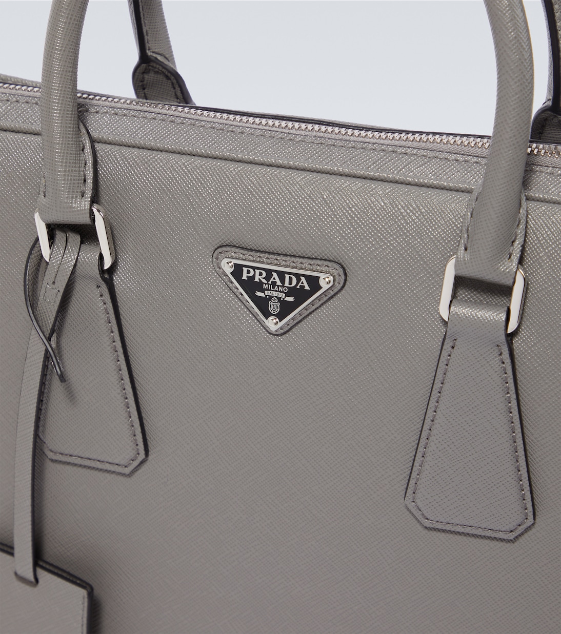 Saffiano leather briefcase | Prada