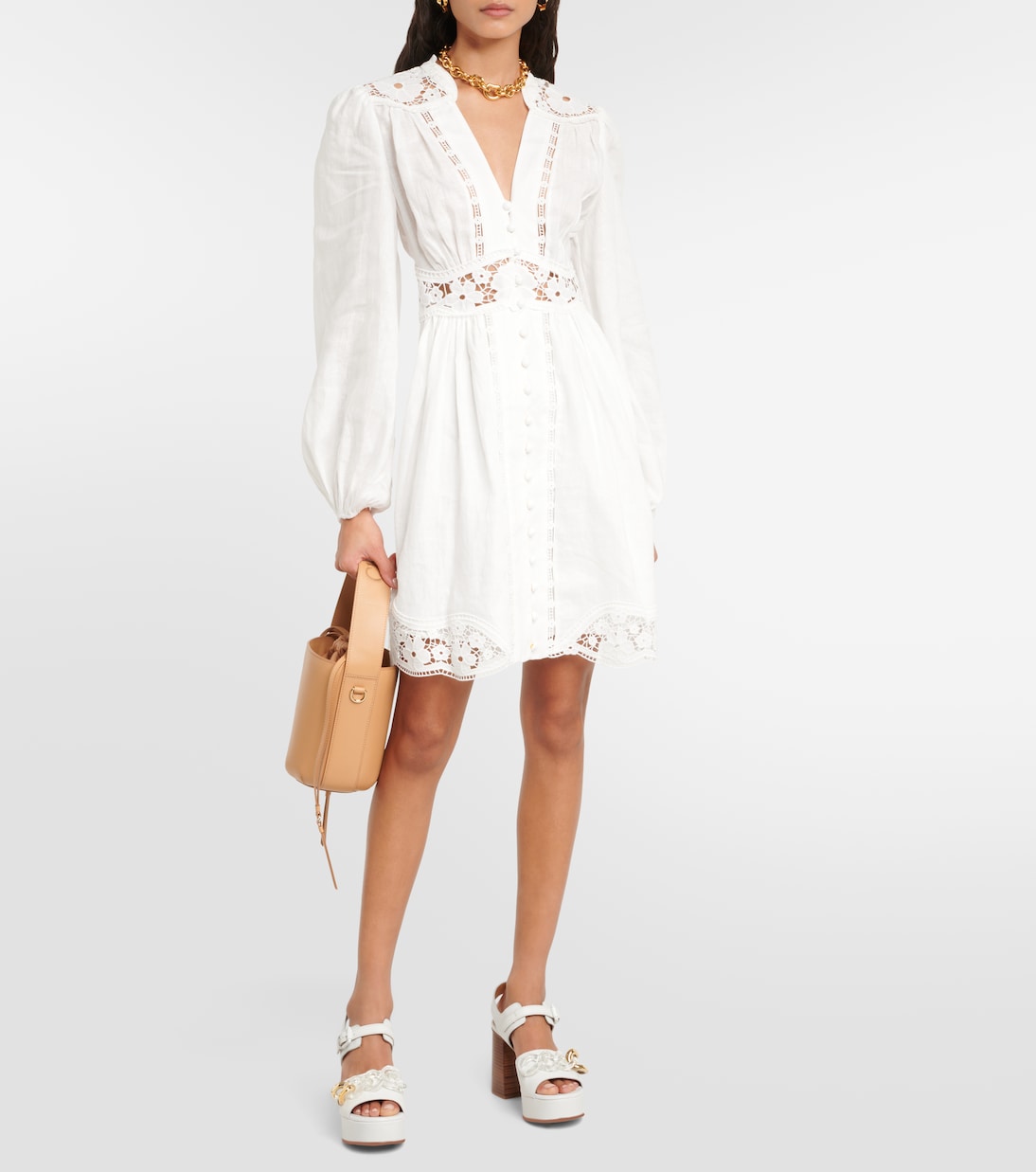 Plateausandalen Monyca aus Leder | See By Chloé