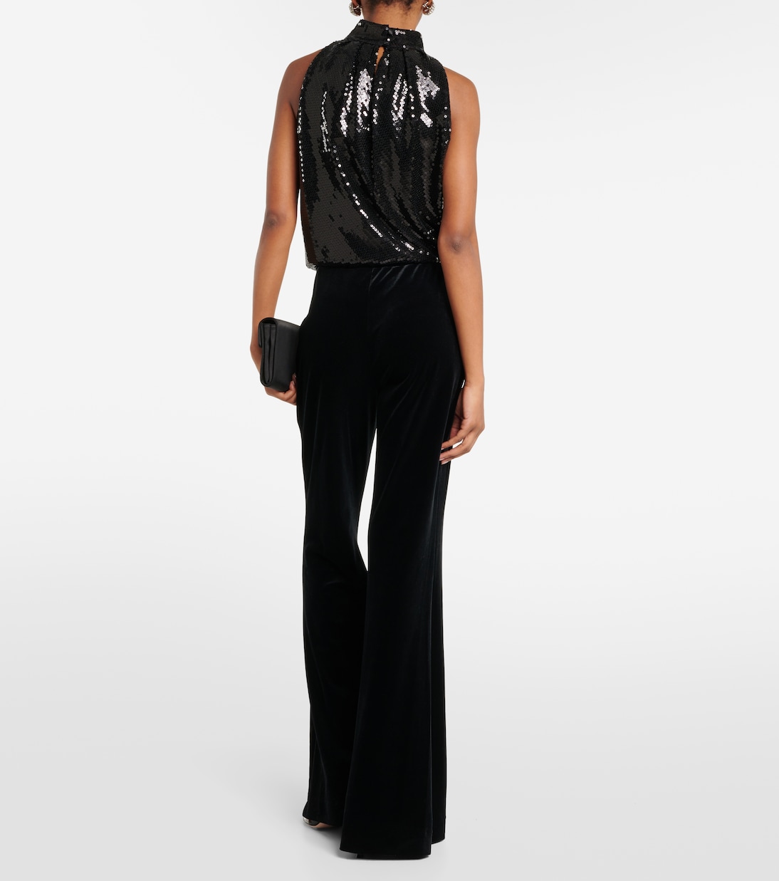 Weite Hose aus Ruthette-Samt | Diane von Furstenberg