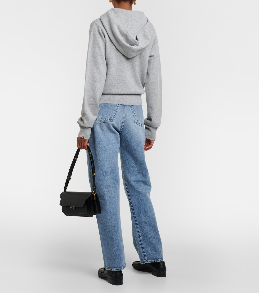 Kapuzenjacke N°318 Hood aus einem Kaschmirgemisch | Extreme Cashmere