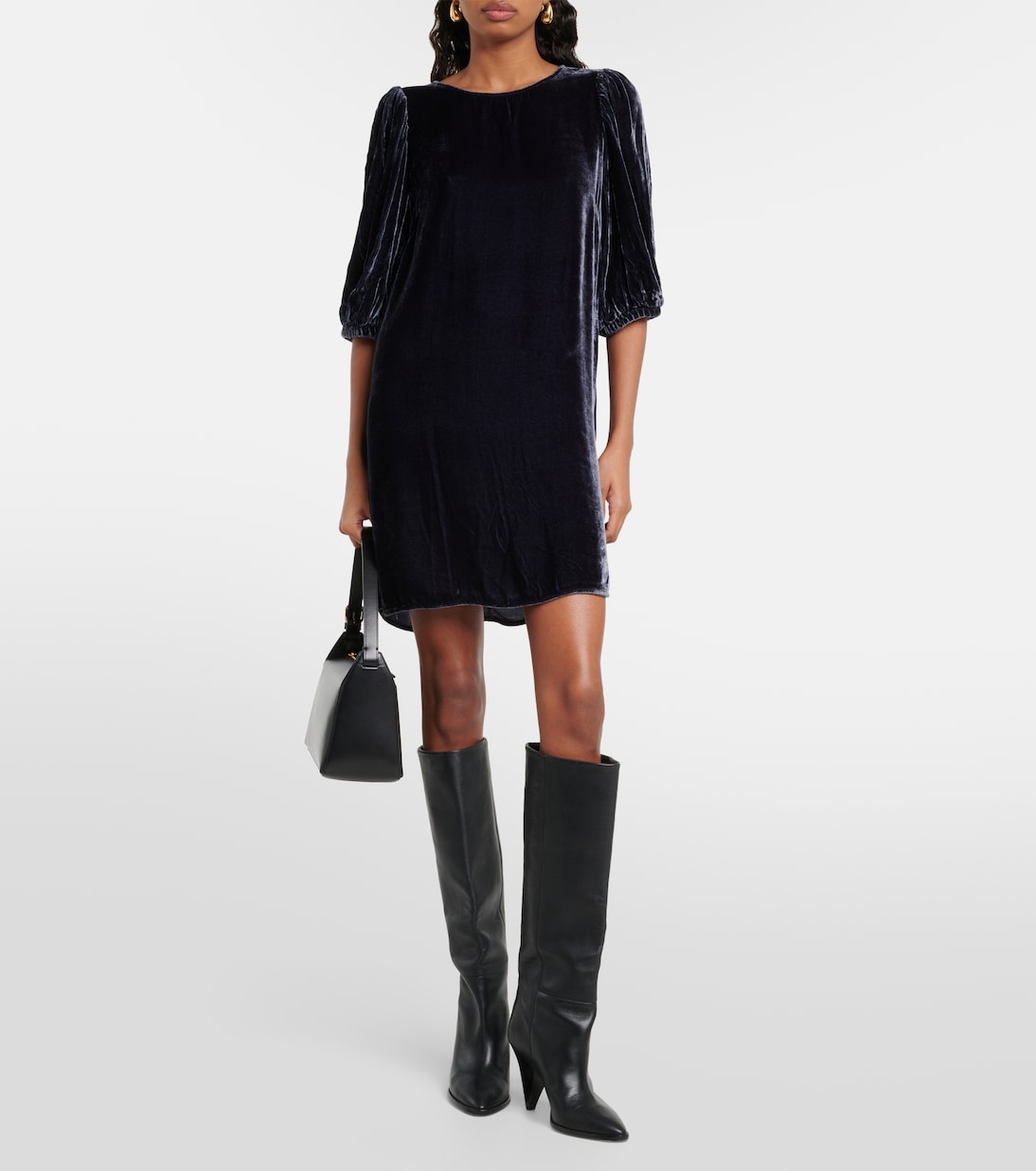 Minikleid aus Samt | Velvet