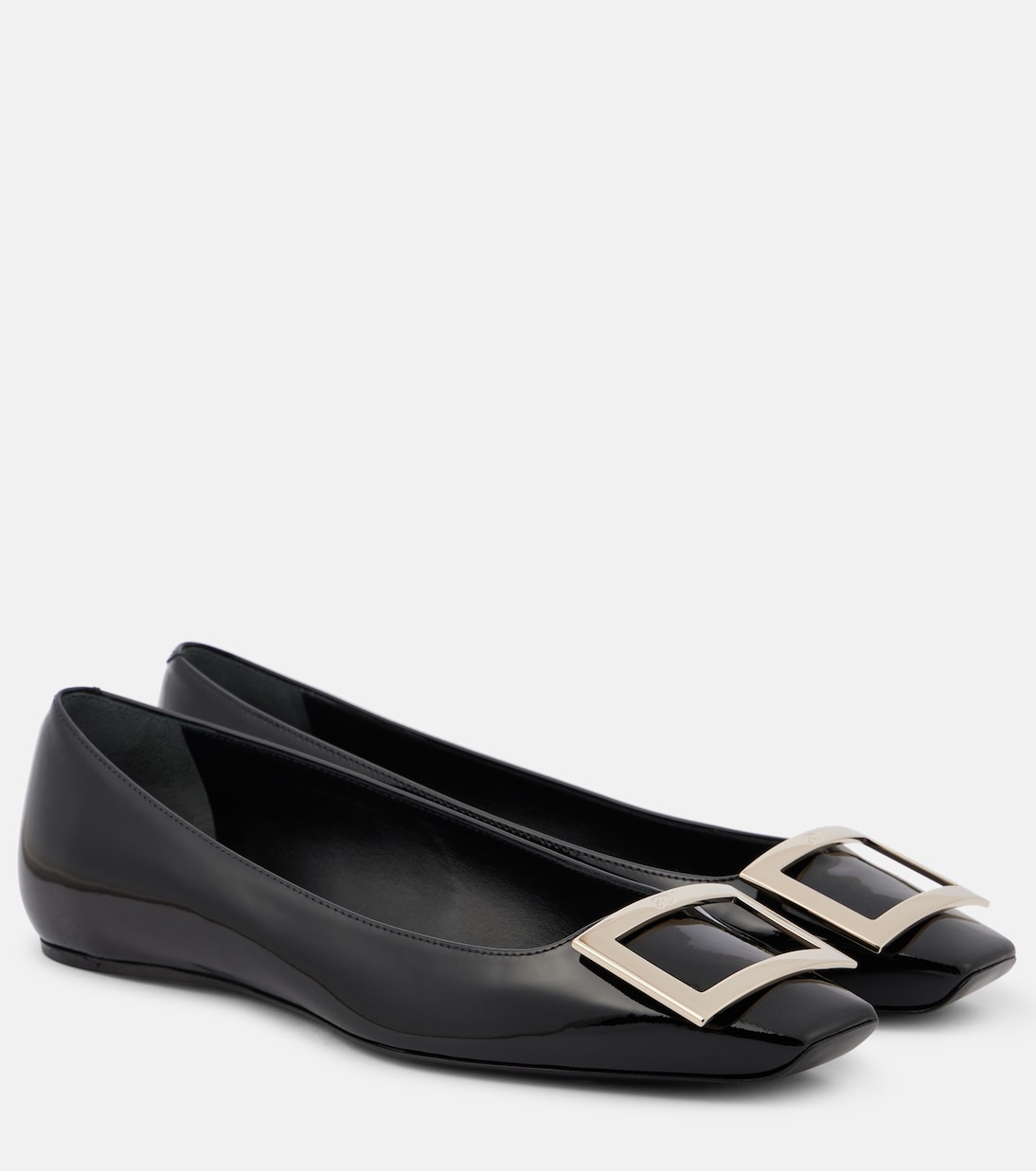Trompette patent leather ballet flats | Roger Vivier