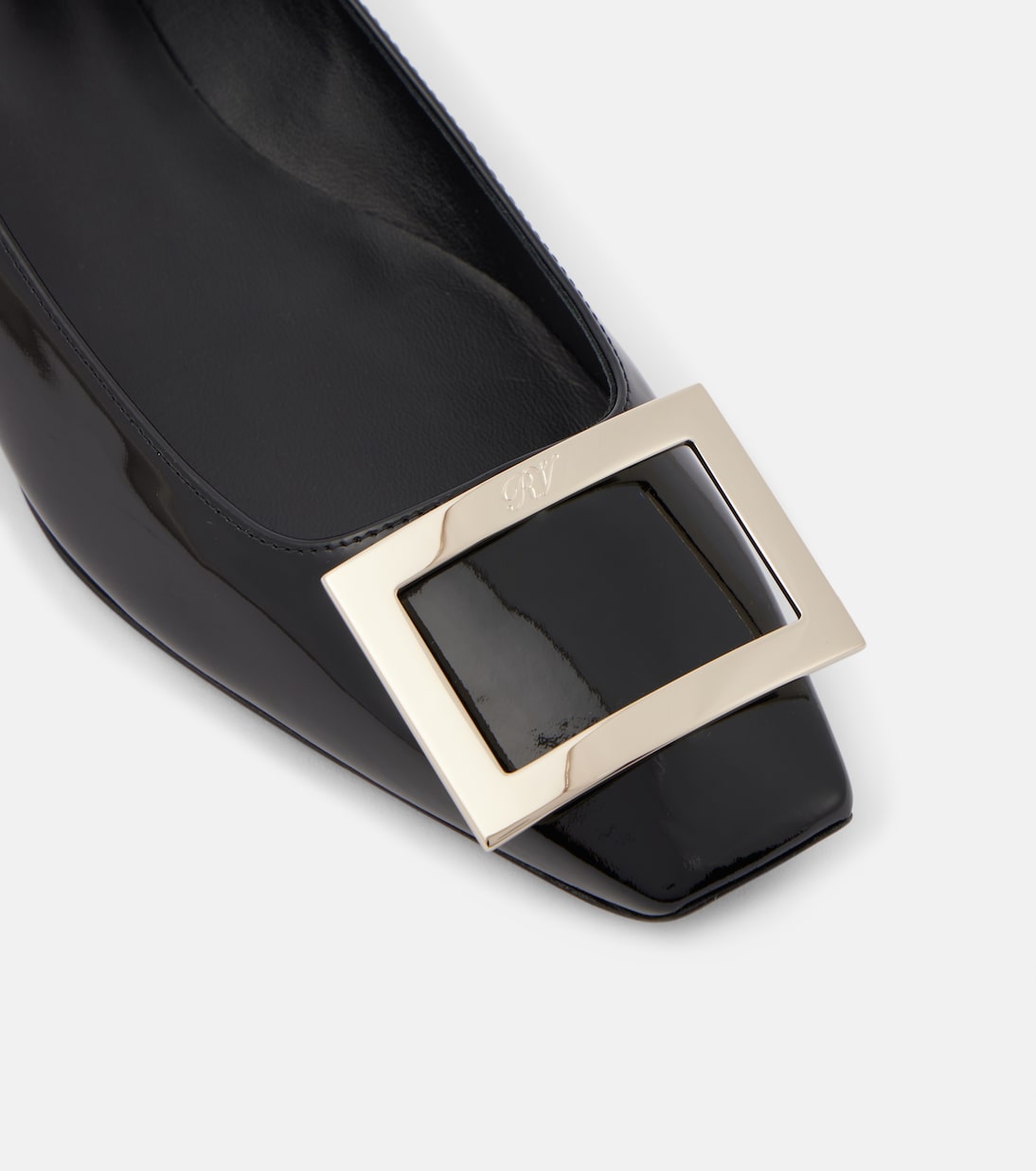 Trompette patent leather ballet flats | Roger Vivier
