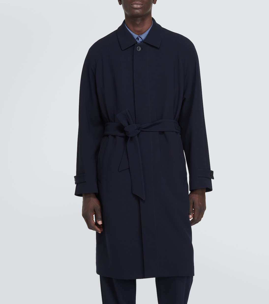 Wool-blend coat | Giorgio Armani
