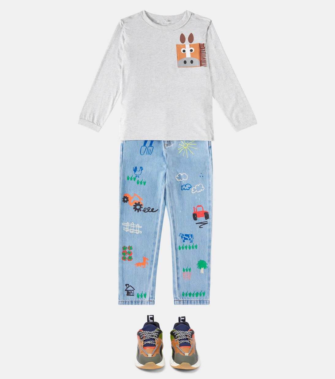 Printed jeans | Stella McCartney Kids