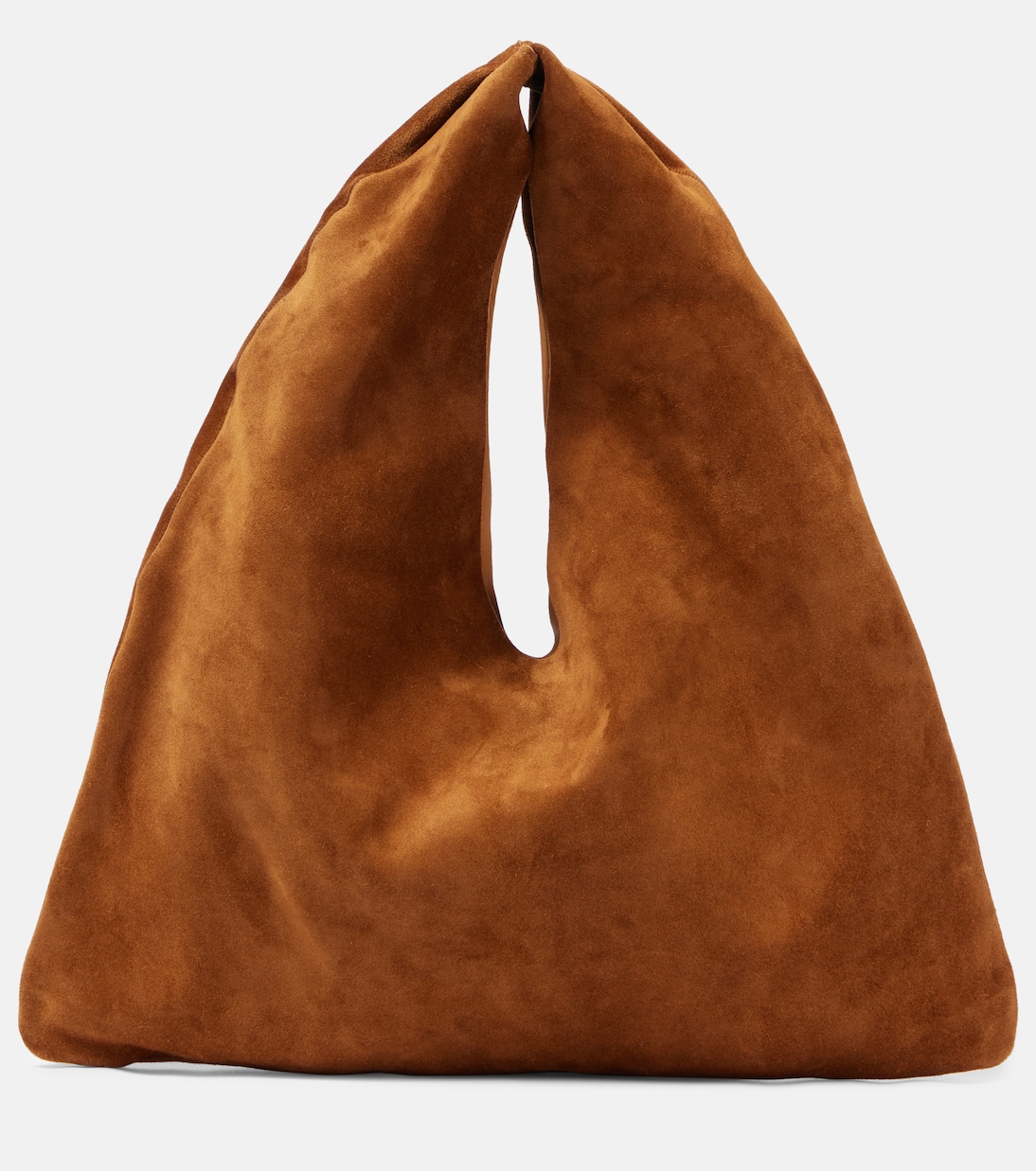 Bindle Small suede tote bag | The Row