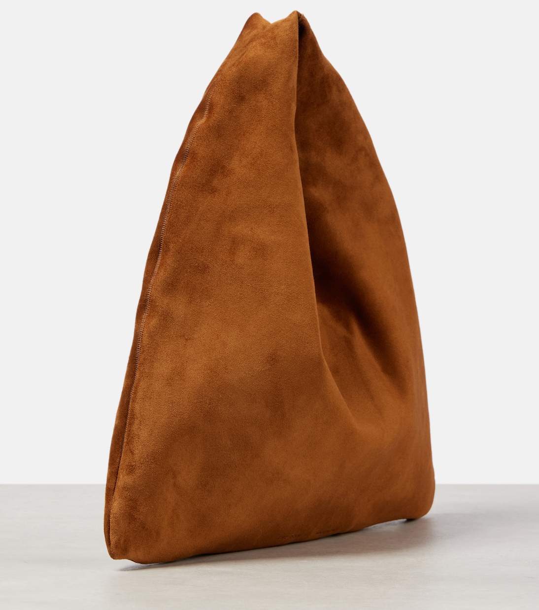Bindle Small suede tote bag | The Row