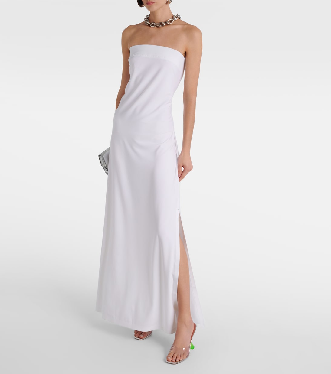 Robe longue bustier | Norma Kamali