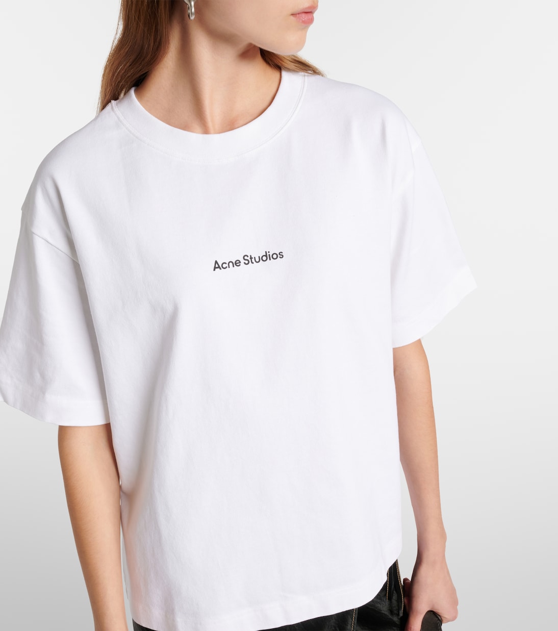Oversize-T-Shirt aus Baumwolle | Acne Studios