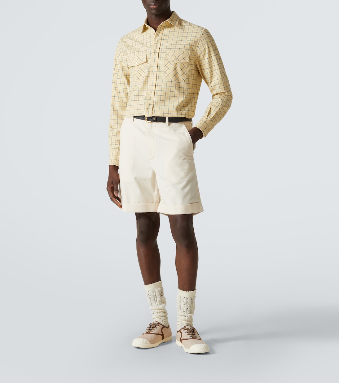 데님 버뮤다 쇼츠 | Valentino