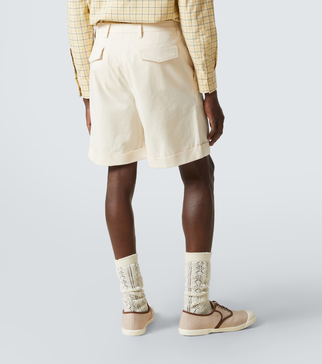 데님 버뮤다 쇼츠 | Valentino