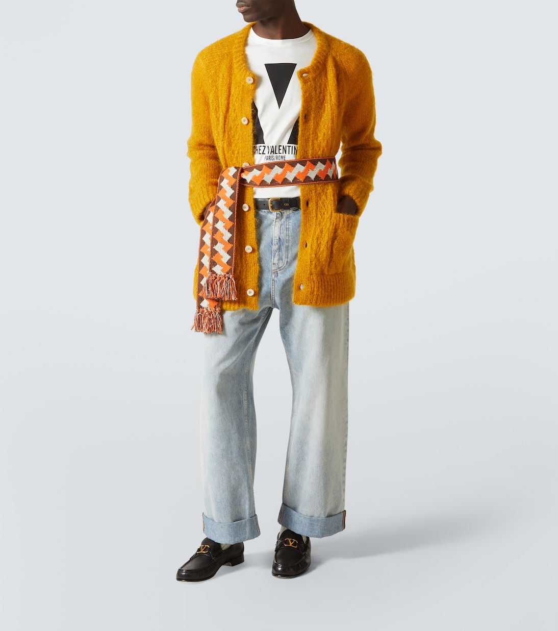 Jeans rectos de tiro alto | Valentino