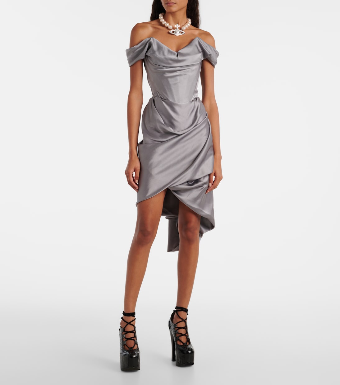 Bridal Minikleid Nova Cora aus Satin | Vivienne Westwood