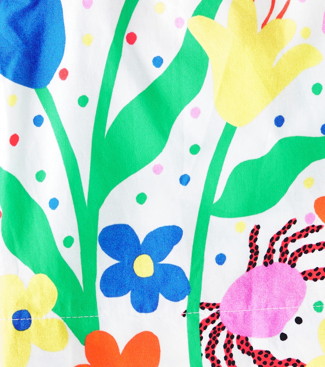 Flor Do Mangue floral cotton blouse | Fábula