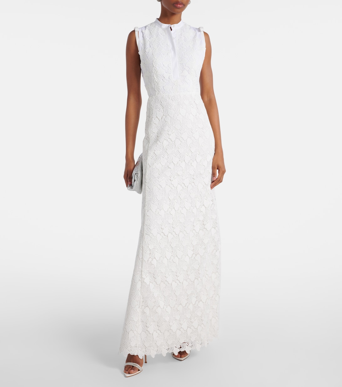 Robe longue en macramé | Giambattista Valli