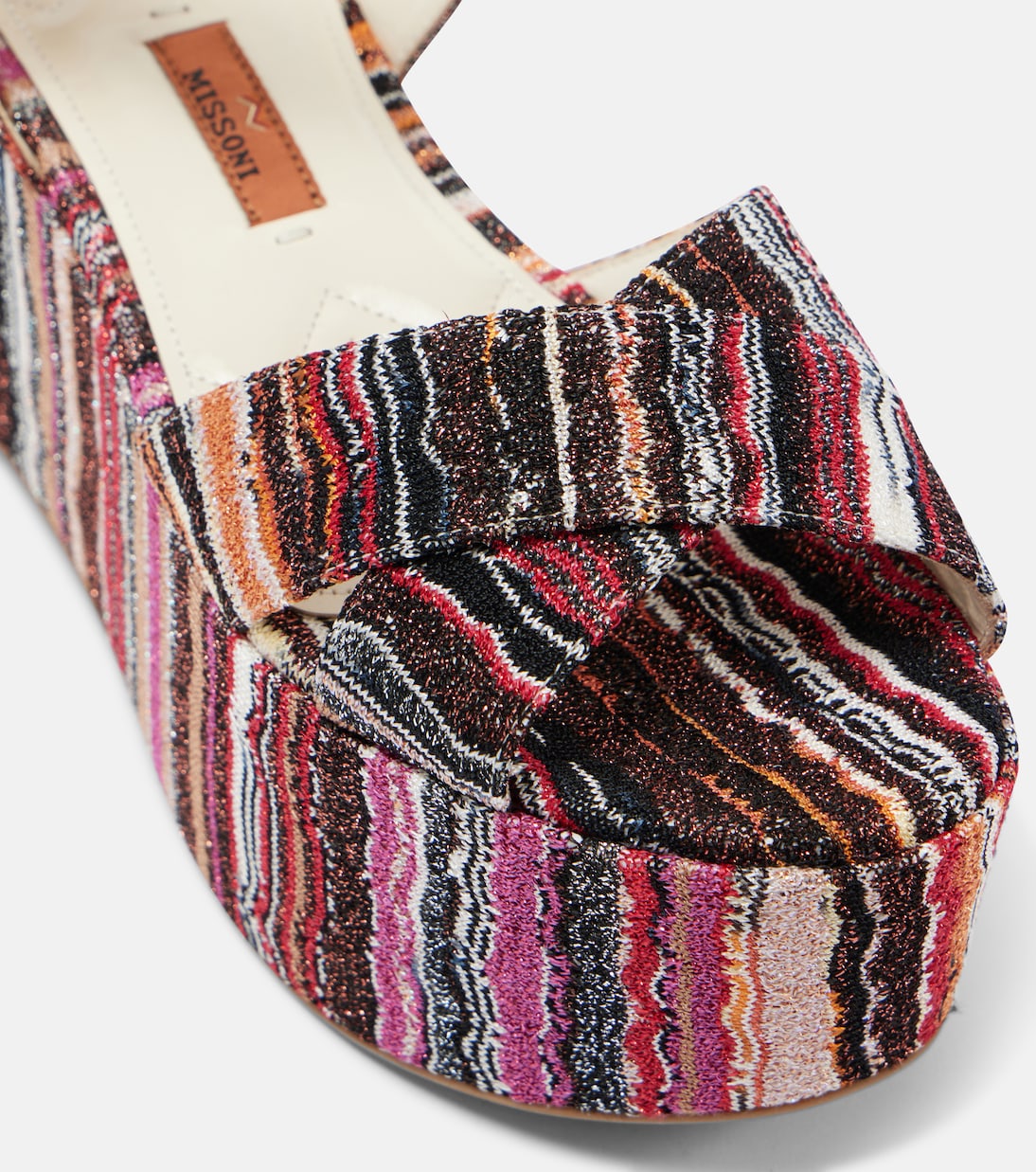 Julia raschel platform sandals | Missoni