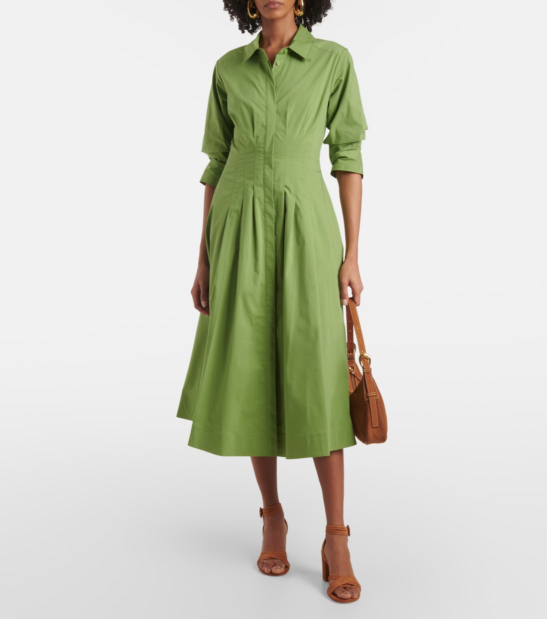 Sandalen Lianne 70 aus Veloursleder | Gianvito Rossi