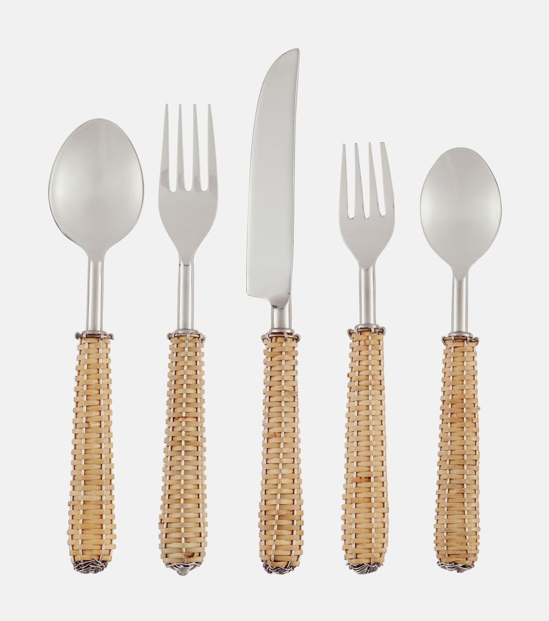 Rattan flatware set | Les-Ottomans