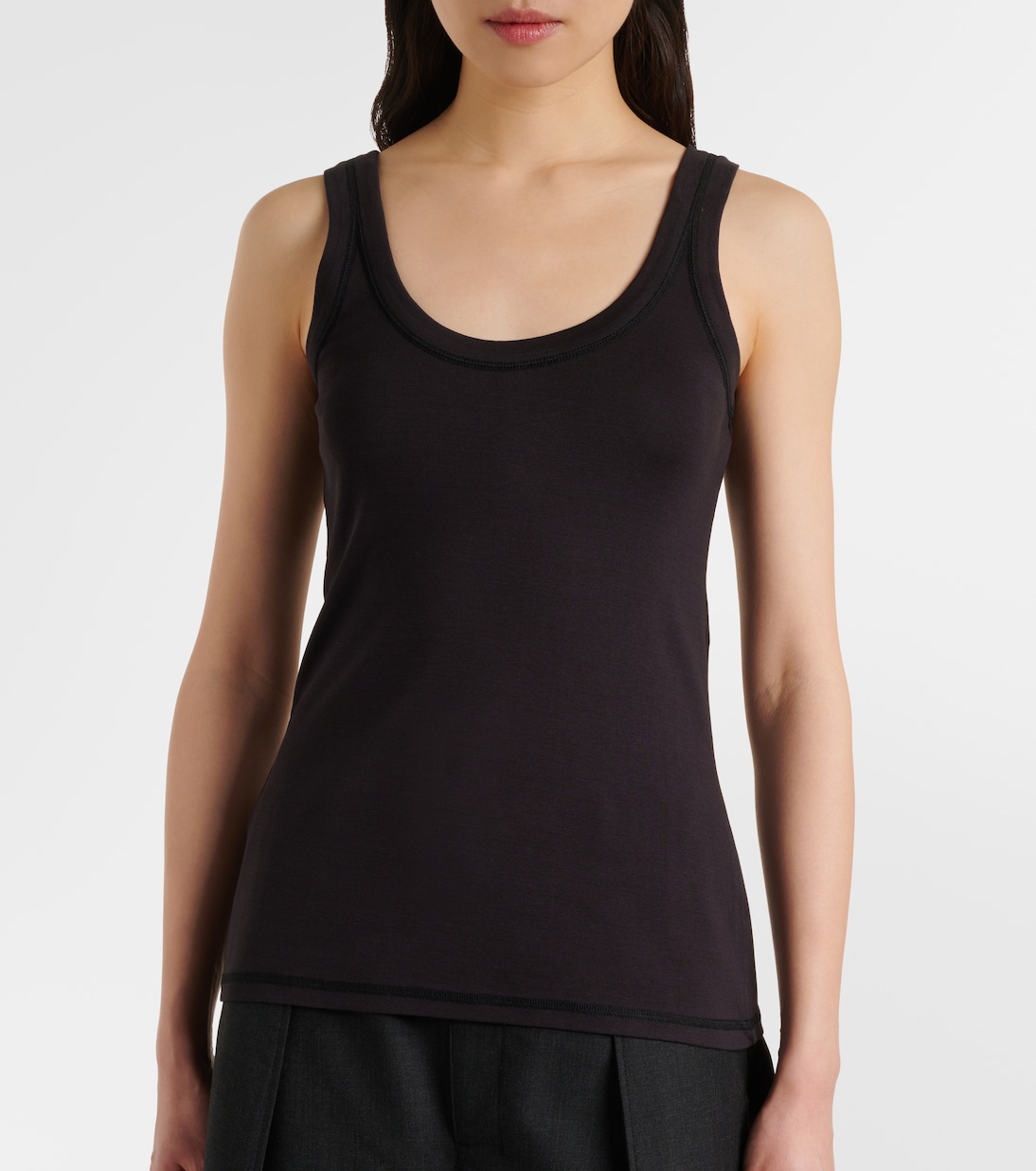 Tank top en jersey de algodón | Lemaire