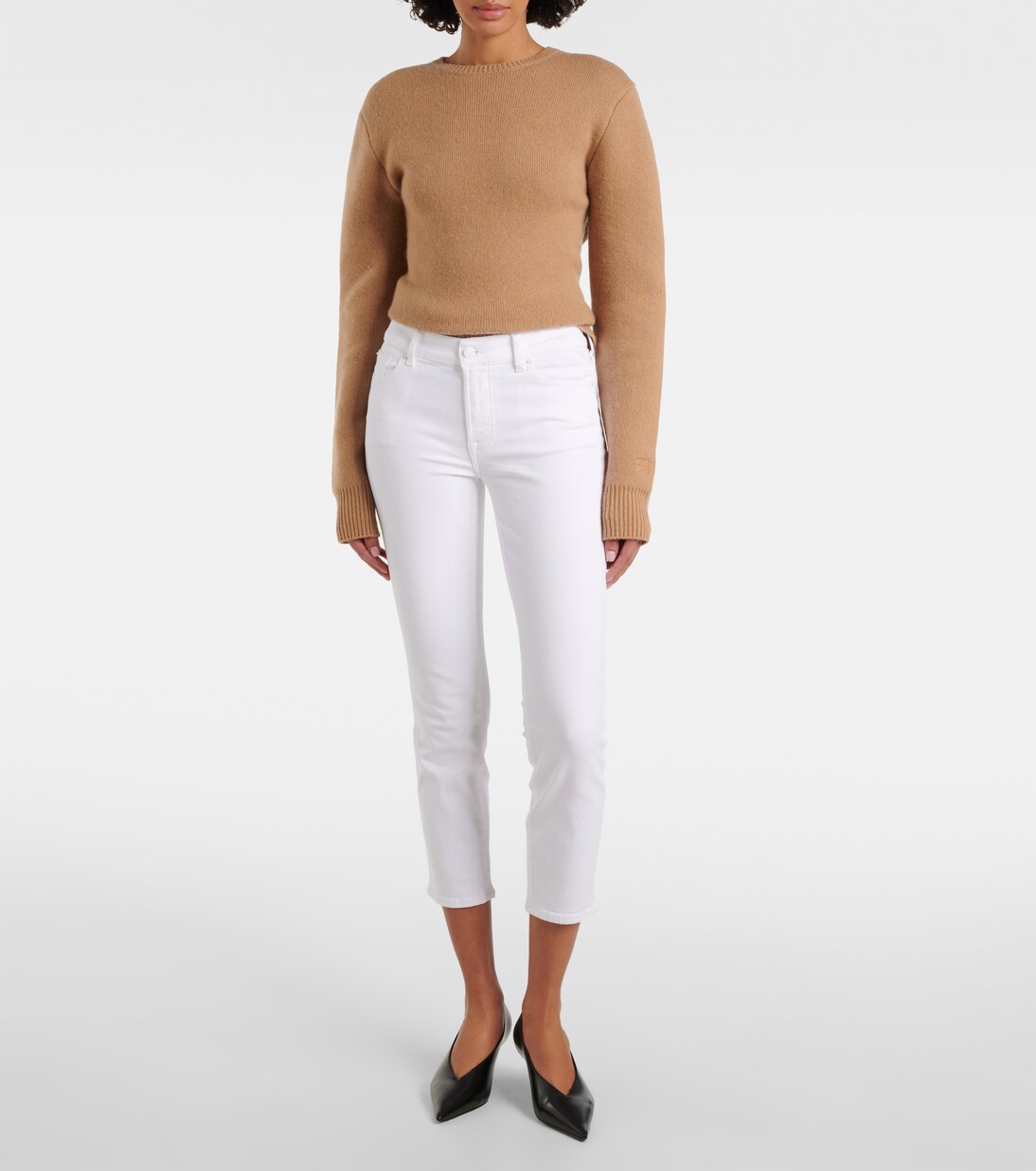 Roxanne mid-rise skinny jeans | 7 For All Mankind