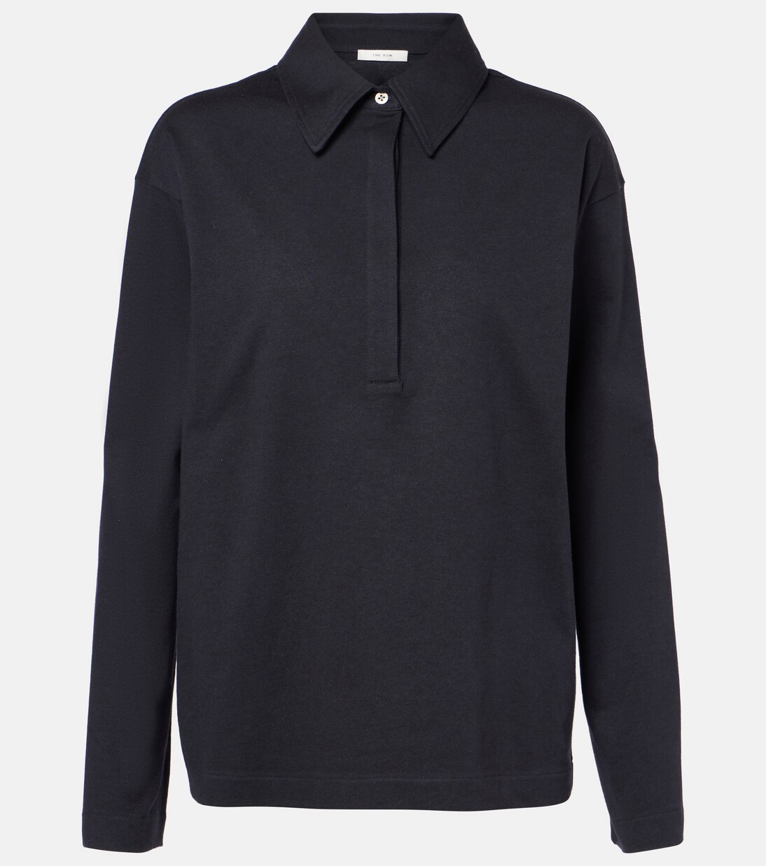 Polohemd Roddie aus Baumwolle und Seide | The Row