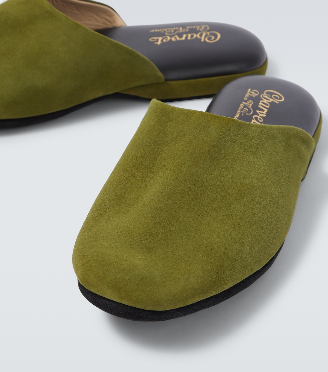 Suede slippers | Charvet