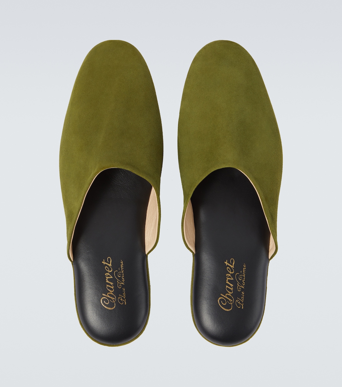 Suede slippers | Charvet