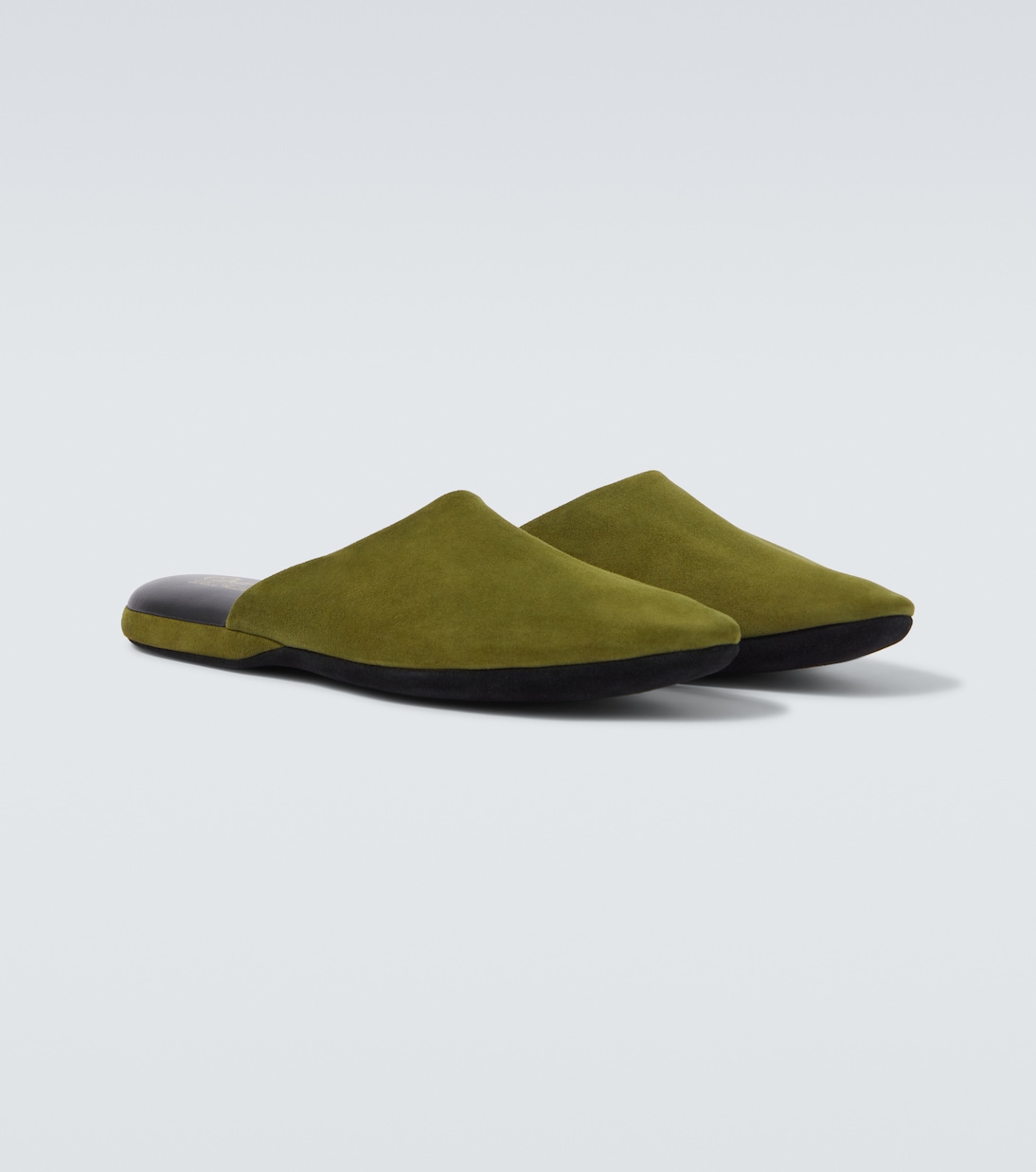Suede slippers | Charvet