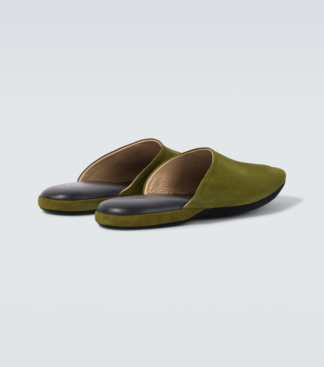 Suede slippers | Charvet