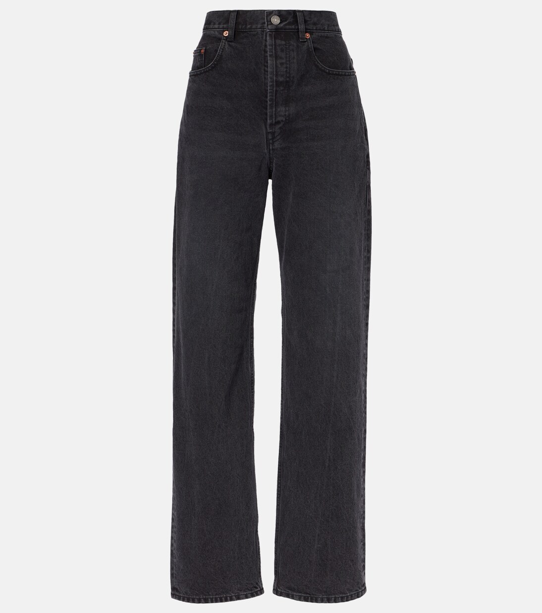高腰阔腿牛仔裤 | Saint Laurent