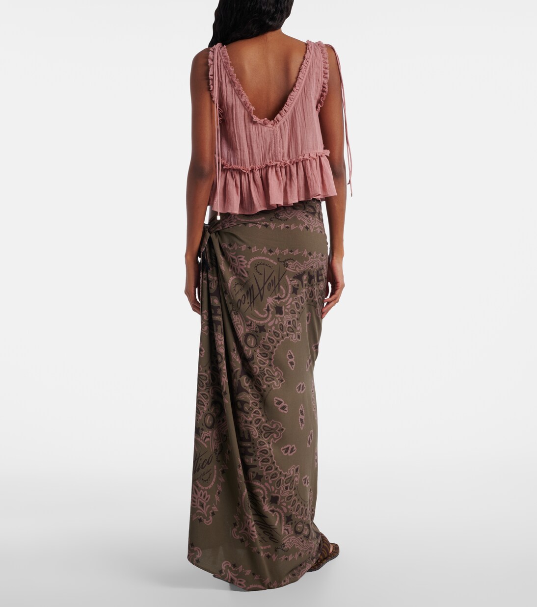 Pareo Bandana de muselina  | The Attico