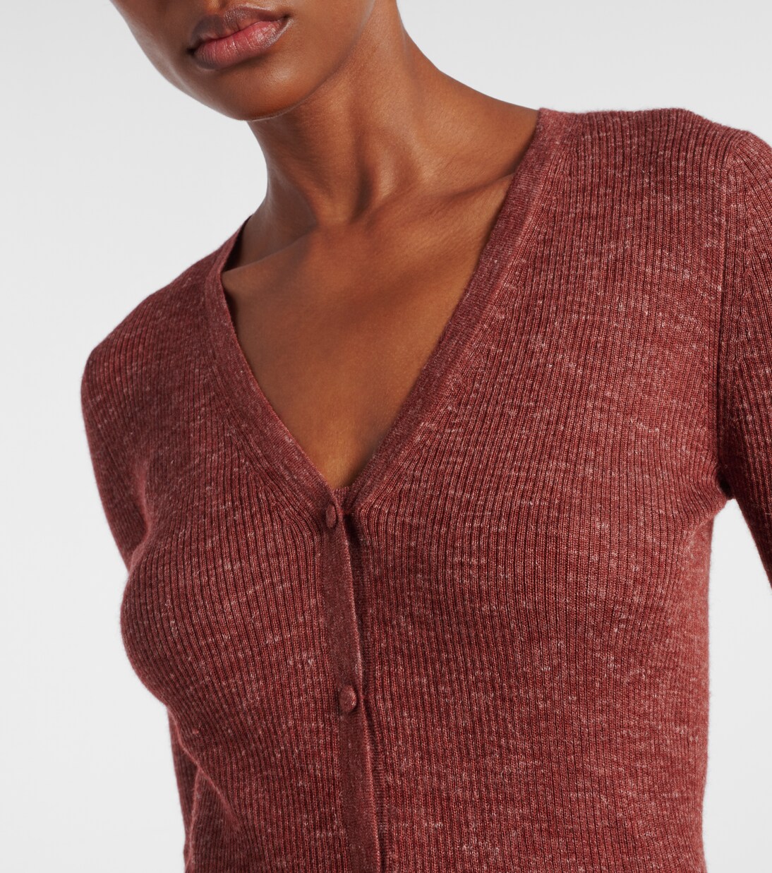 Cardigan Aiste aus Kaschmir, Seide und Hanf | Gabriela Hearst