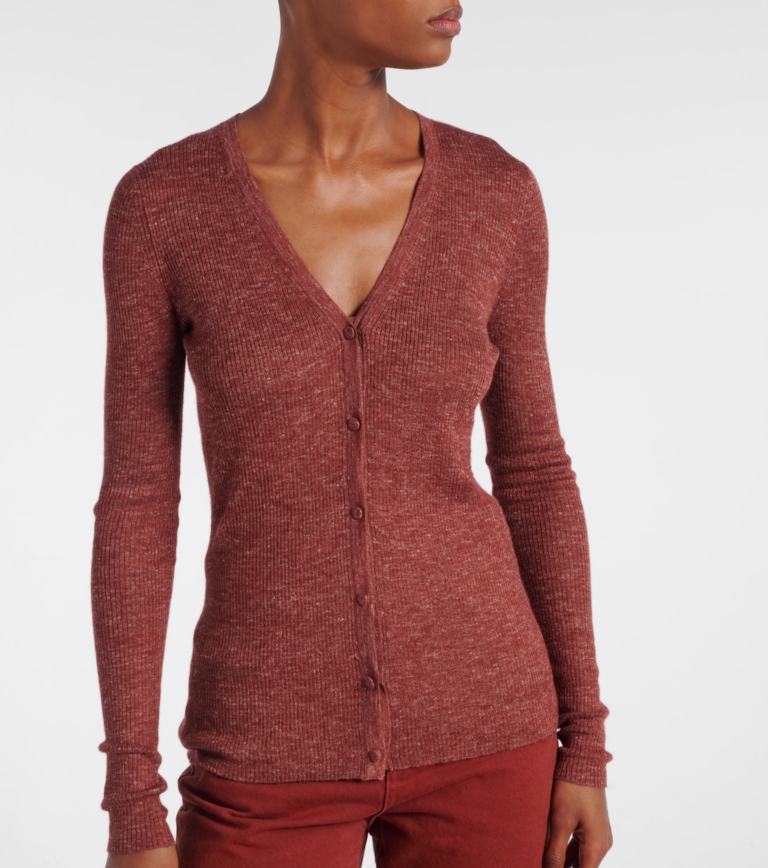 Cardigan Aiste aus Kaschmir, Seide und Hanf | Gabriela Hearst