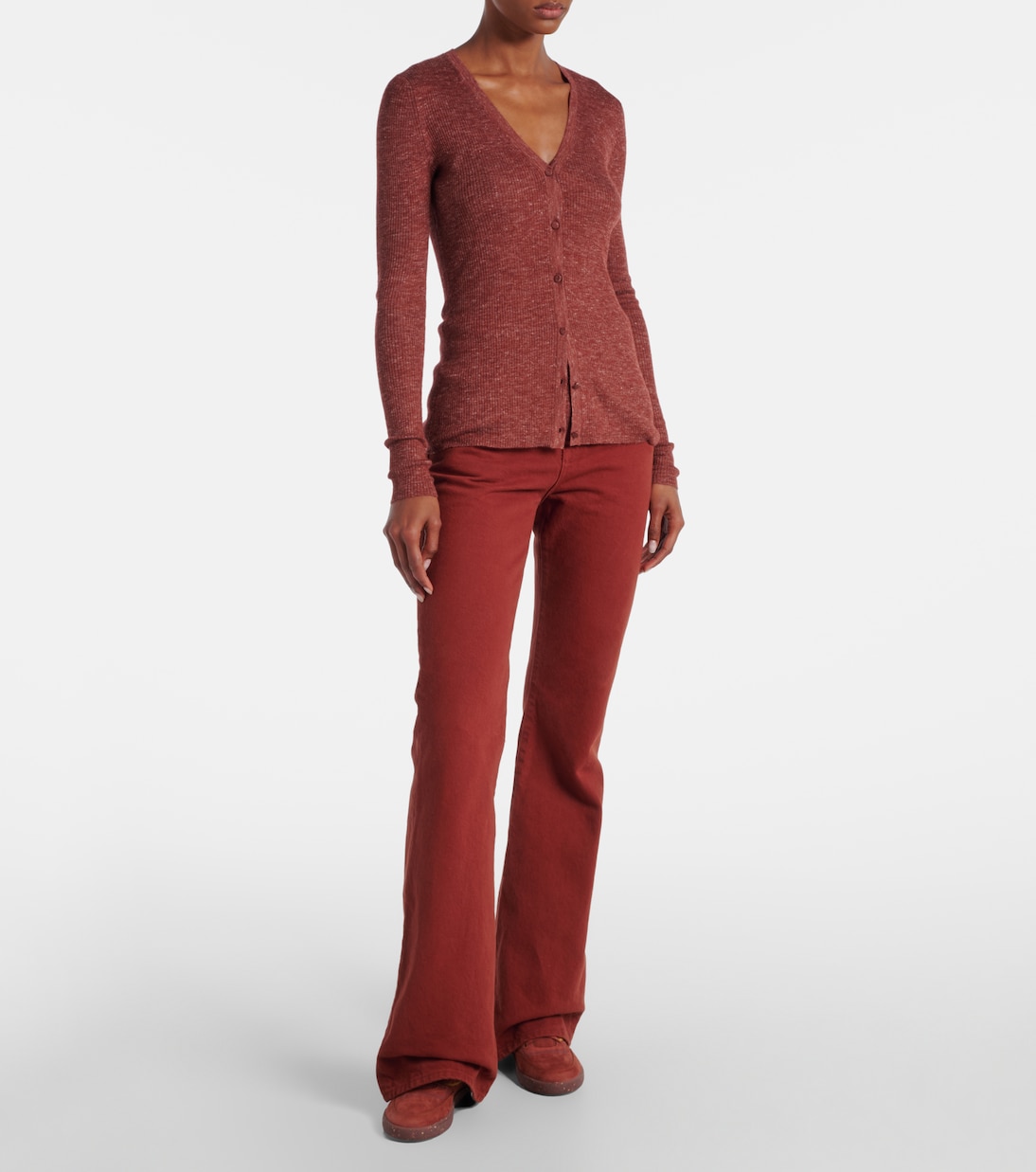 Cardigan Aiste aus Kaschmir, Seide und Hanf | Gabriela Hearst