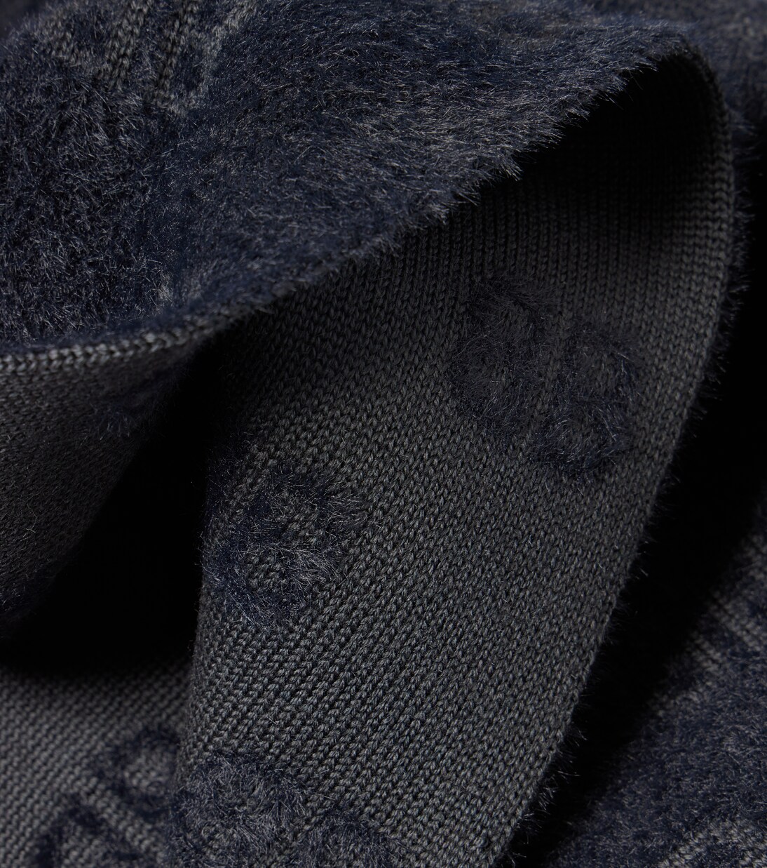 BB wool-blend scarf | Balenciaga