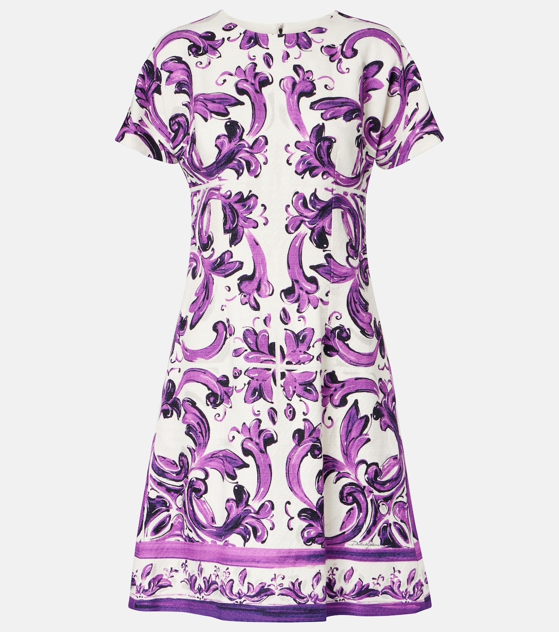 Majolica printed minidress | Dolce&Gabbana