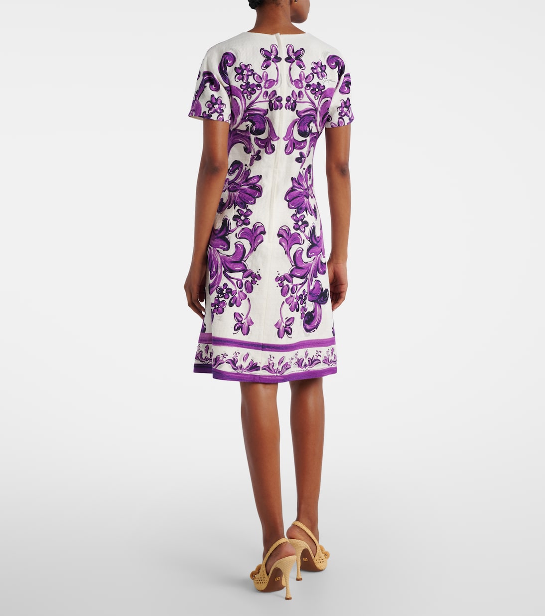 Majolica printed minidress | Dolce&Gabbana