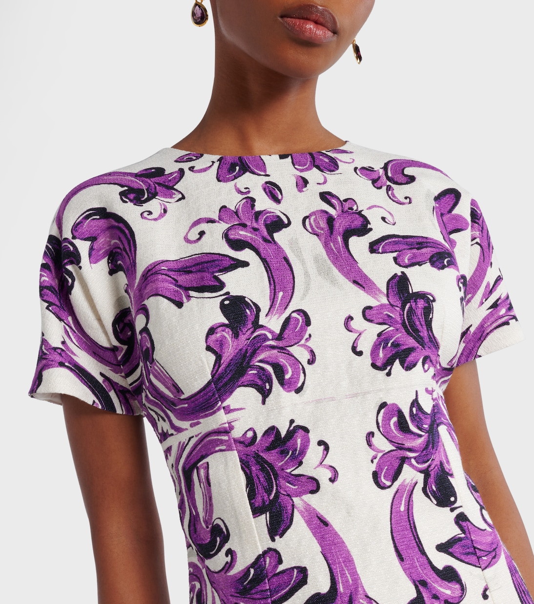 Majolica printed minidress | Dolce&Gabbana