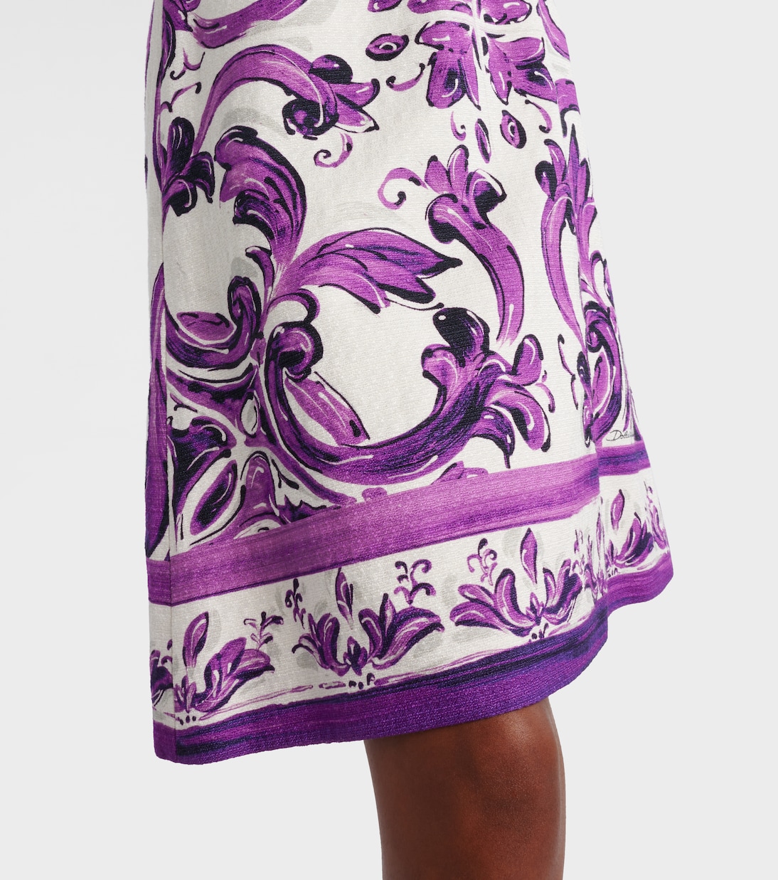 Majolica printed minidress | Dolce&Gabbana
