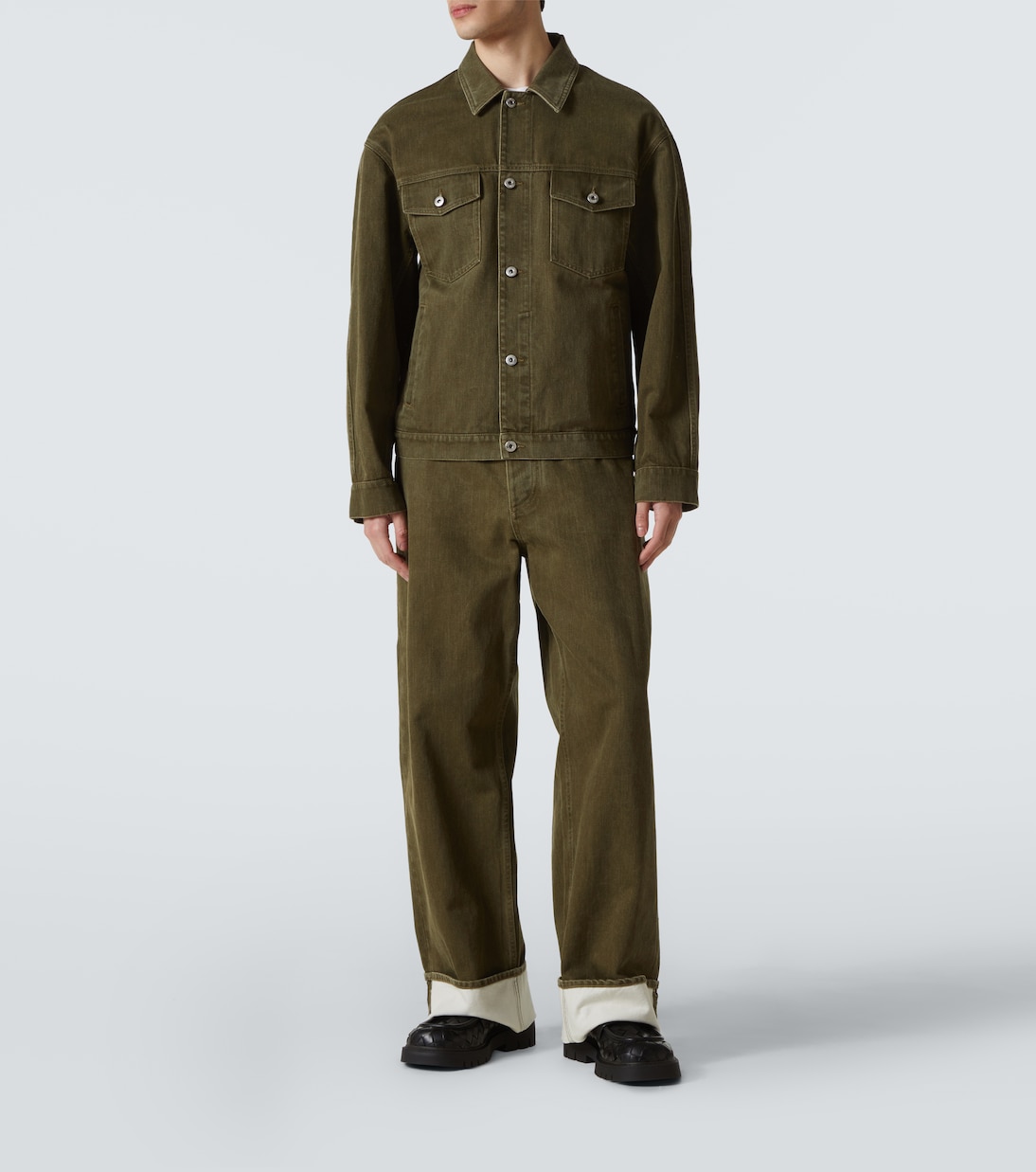 Mocassins Haddock en cuir Intrecciato | Bottega Veneta