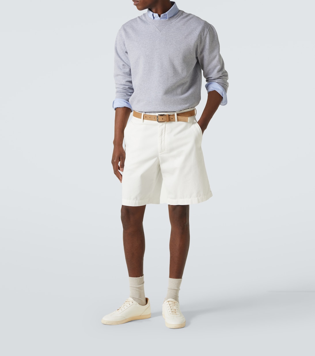 Sudadera en mezcla de algodón | Brunello Cucinelli