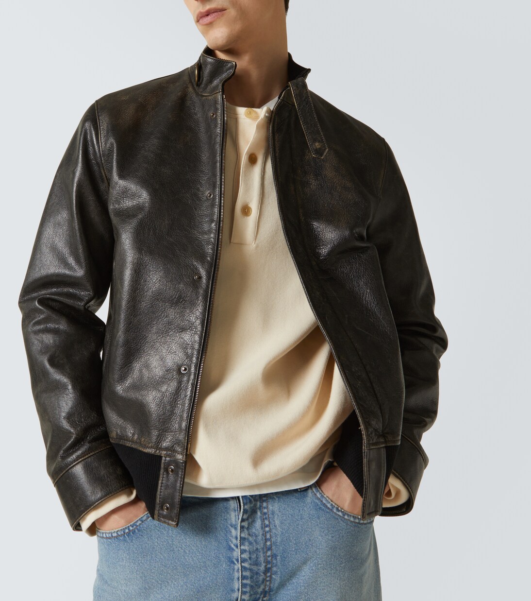 Edrice leather jacket | The Row