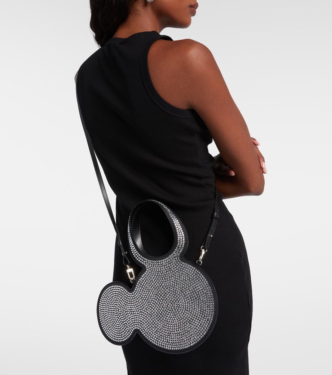 Tote Bag Mickey Mini mit Kristallen | Coperni