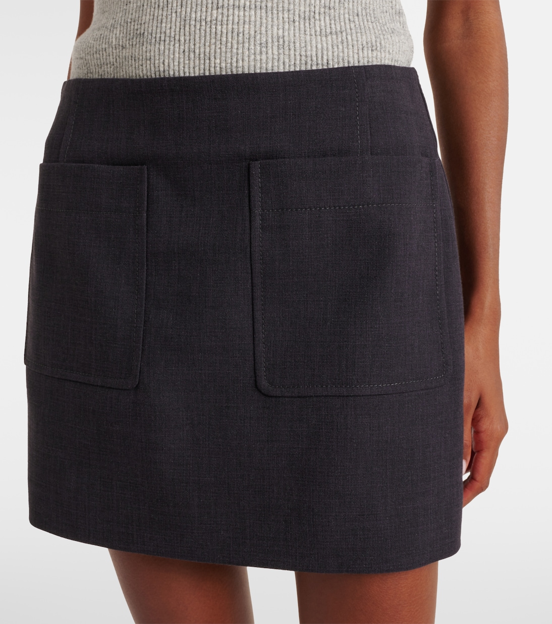 Woven miniskirt  | Bottega Veneta