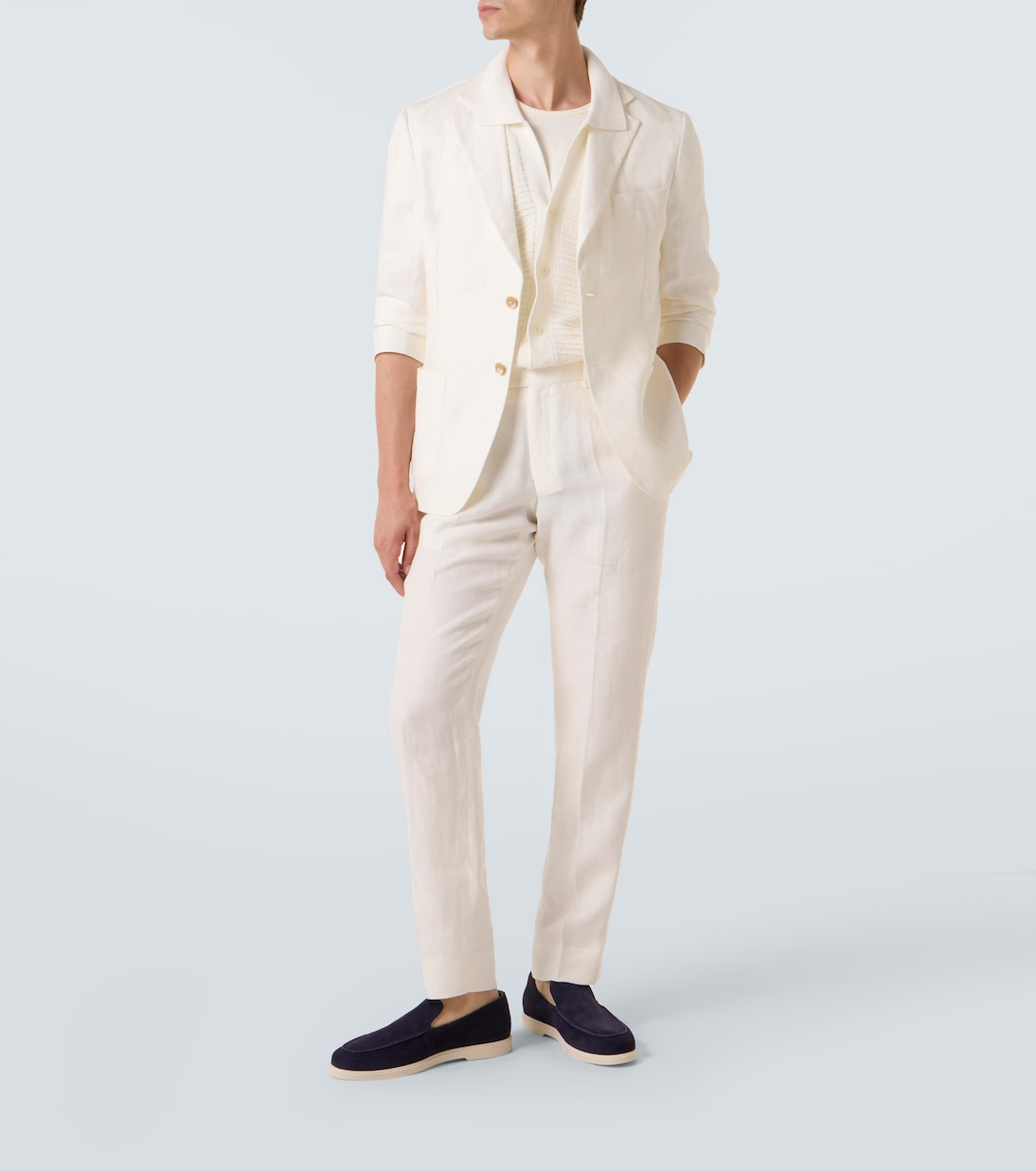 Slip-Ons Miguel aus Veloursleder | Frescobol Carioca