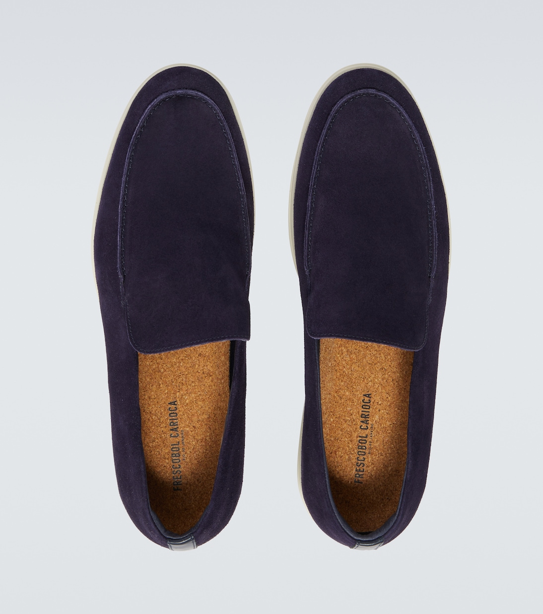 Slip-Ons Miguel aus Veloursleder | Frescobol Carioca