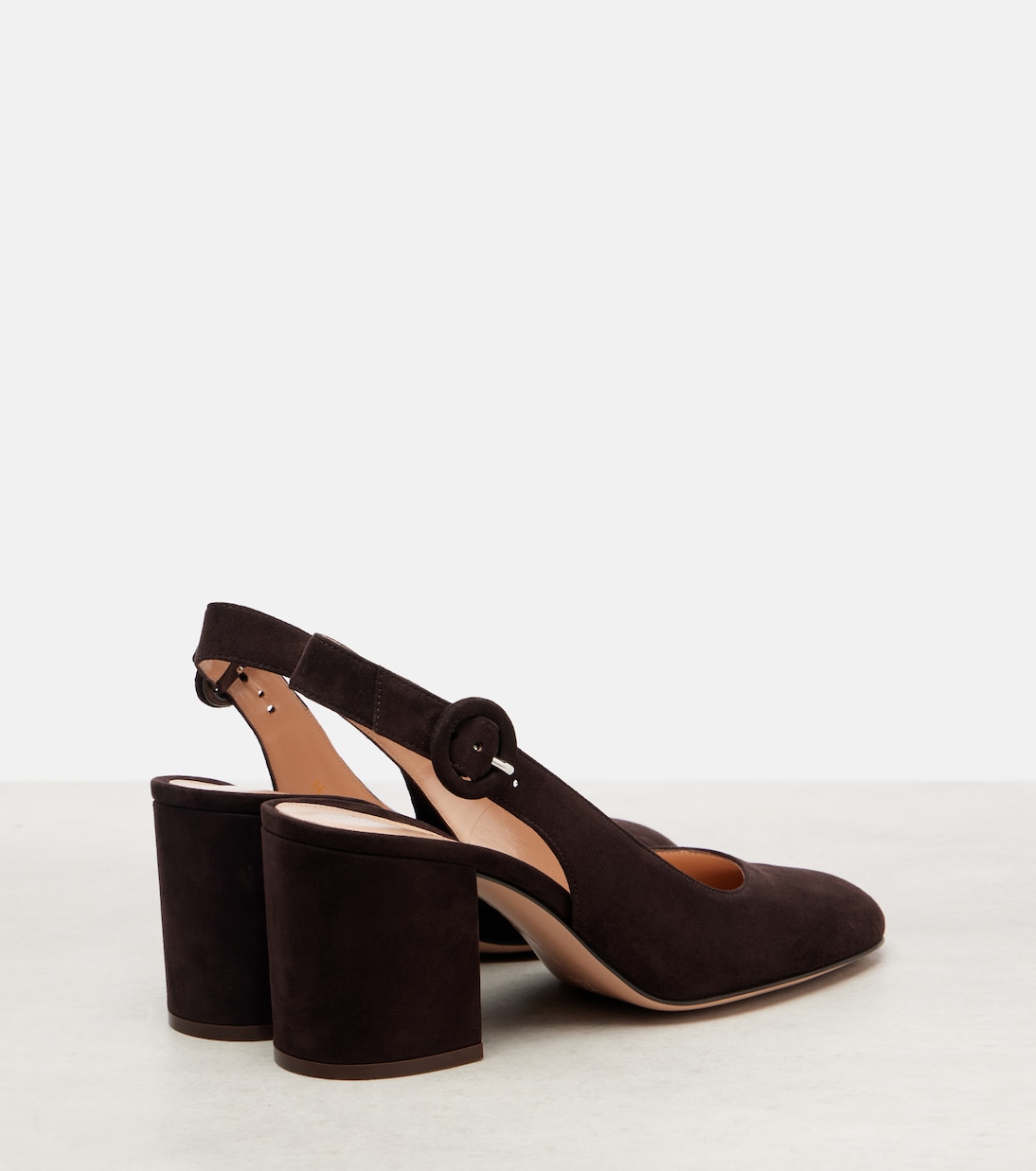 Suede slingback pumps | Gianvito Rossi